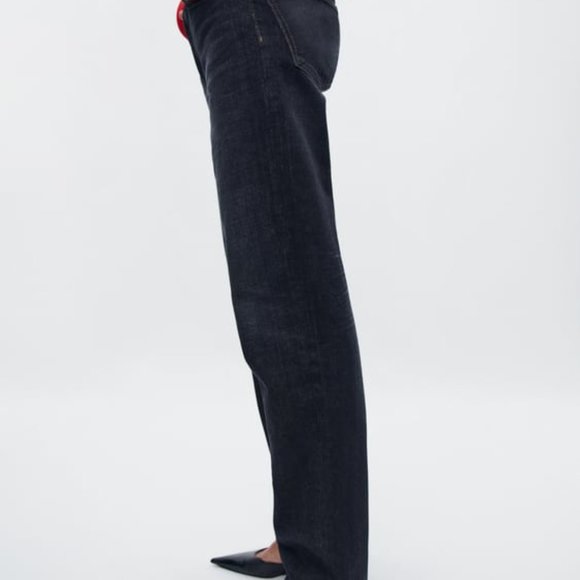ZARA RELAXED MID WAIST JEANS - Picture 10 of 12